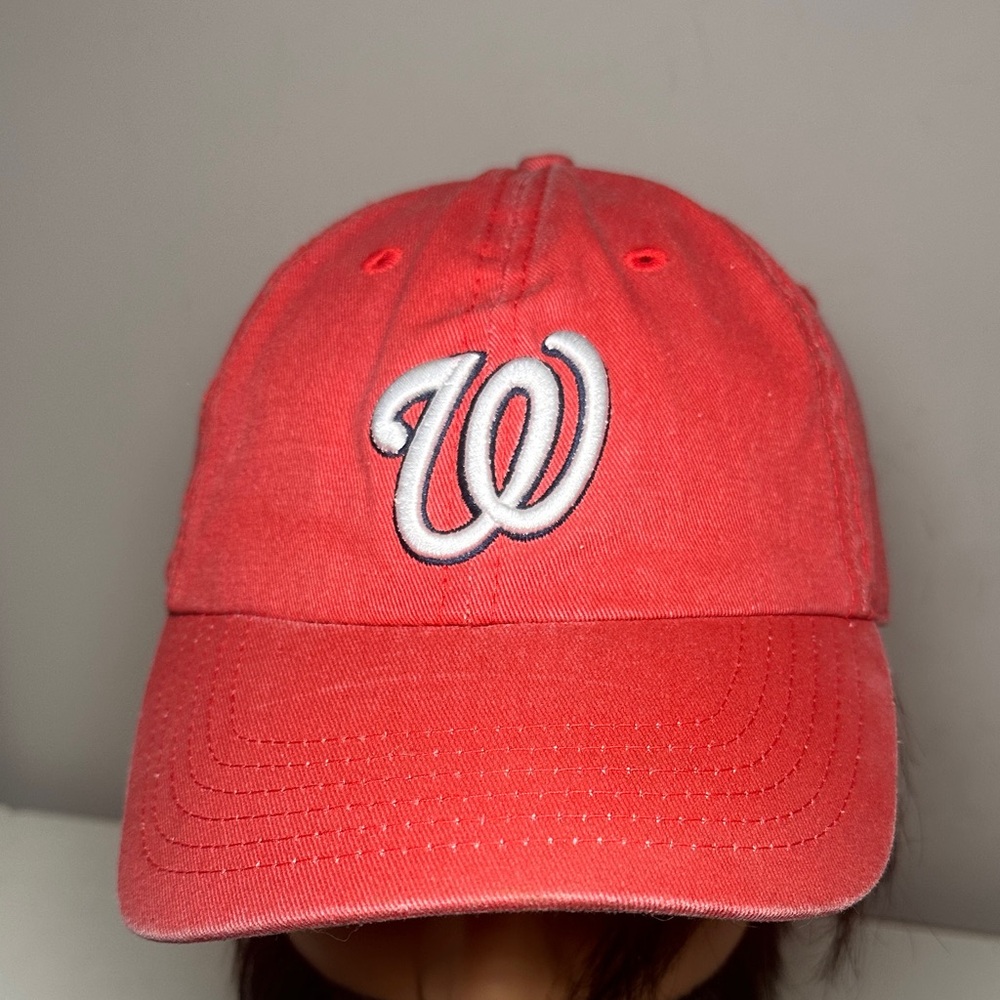 Washington Nationals Red with white Baseball Cap